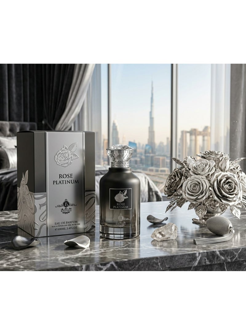 BOUTIQUE Rose Platinum Eau de Parfum 100 ML