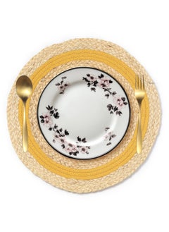 Raymond Handmade Jute Placemat – Add rustic elegance to your table with this eco-friendly, durable jute mat. Perfect for dining, decor, or gifting! 35 CM-14 INCH  - Image 3