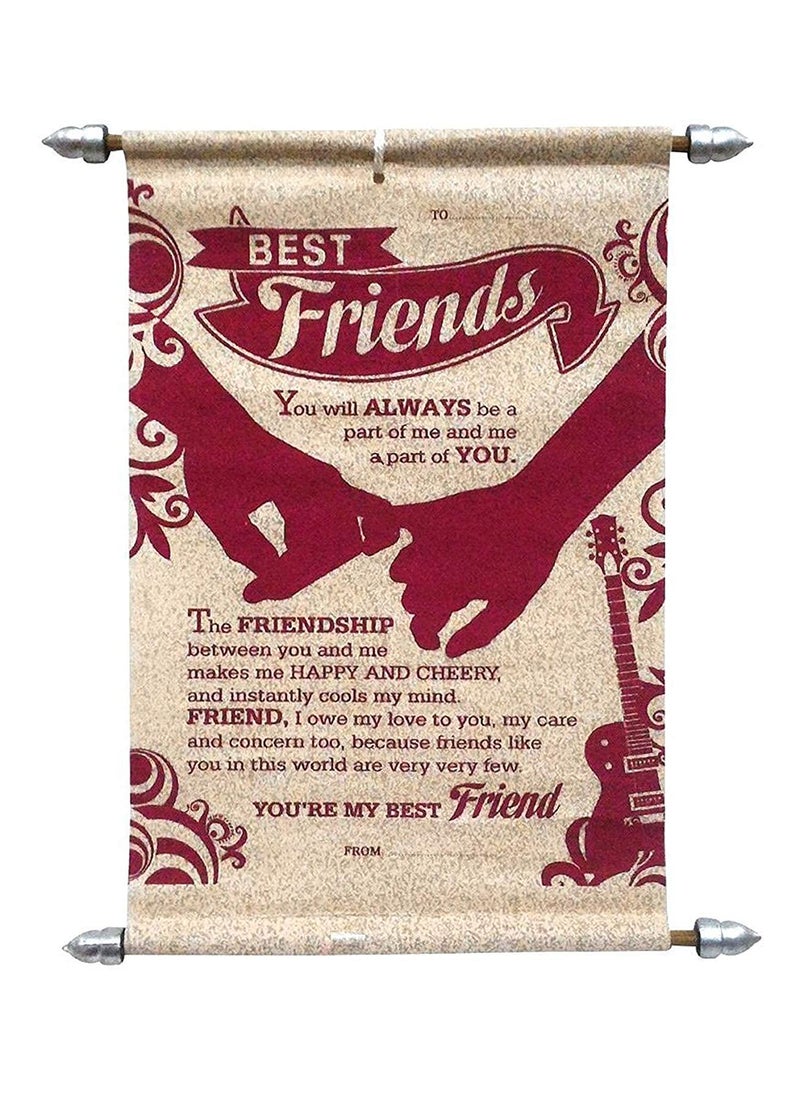 Saugat Traders Saugat Traders Friendship Day Gift Combo - Sorry and Best Friends Scroll Card with Friends Sister Brother Bestie  - Image 4