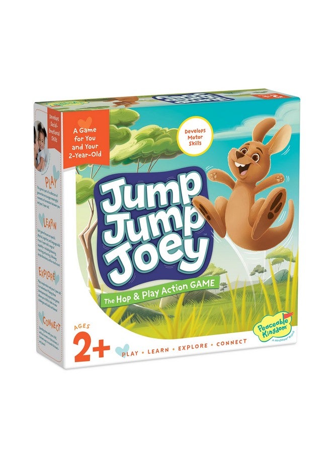 Peaceable Kingdom Jump Jump Joey First Game for Toddlers Interactive Play with Parent Ages 2+ - Image 1