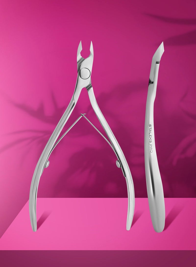 STALEKS PRO Professional cuticle nippers EXPERT 80 Blade length, 6 mm: - Image 1