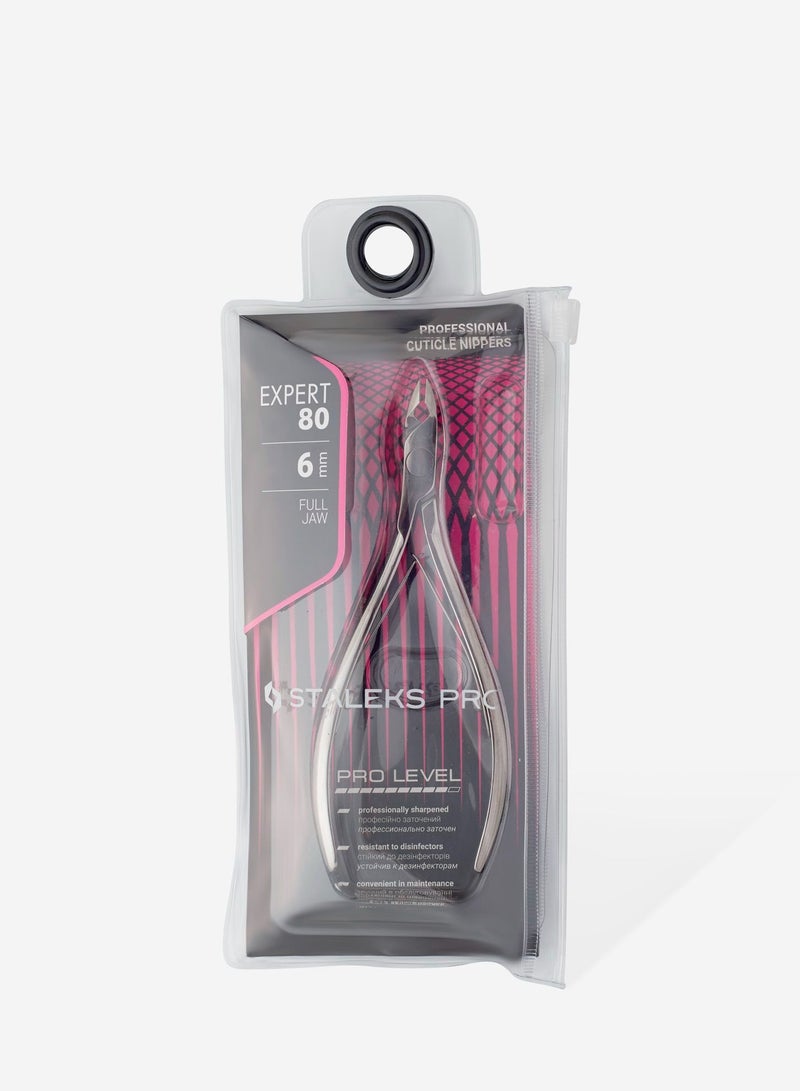 STALEKS PRO Professional cuticle nippers EXPERT 80 Blade length, 6 mm: - Image 3