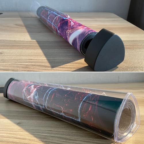 Sabermaster 3 PCS Playmat Tube Prism-Shaped Playmat Tube for MTG, YGO, DTCG Playmats (3 pcs) - Image 5