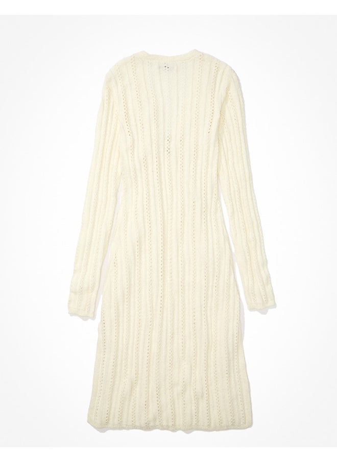 American Eagle - AE Extra Long Knit Cardigan - Image 1