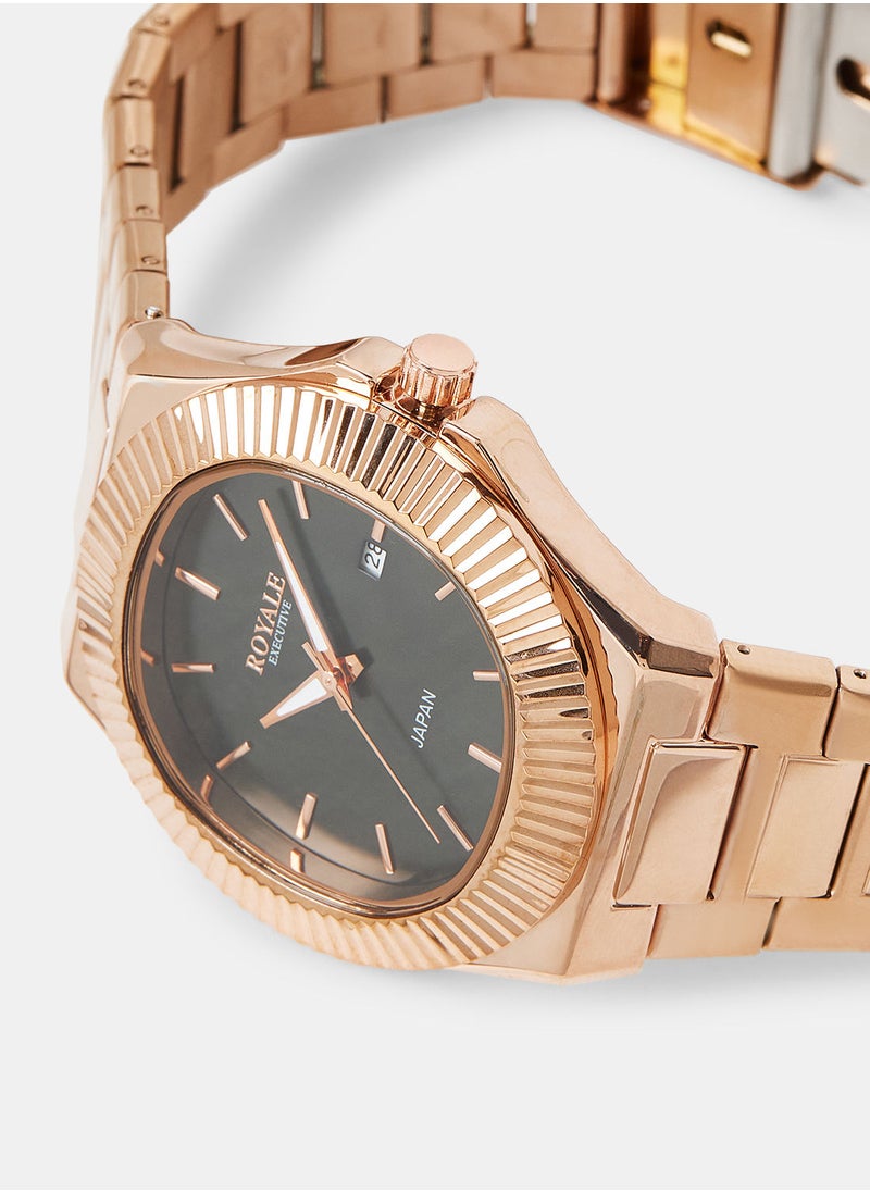 Royale Royale Executive Men's Classic Watch W/ Date  - Image 3