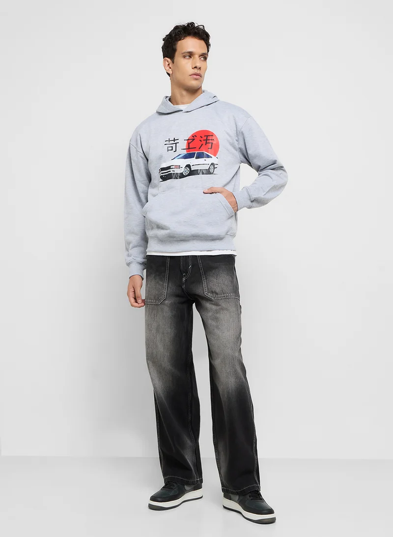 Seventy Five Front Graphic Hoodie