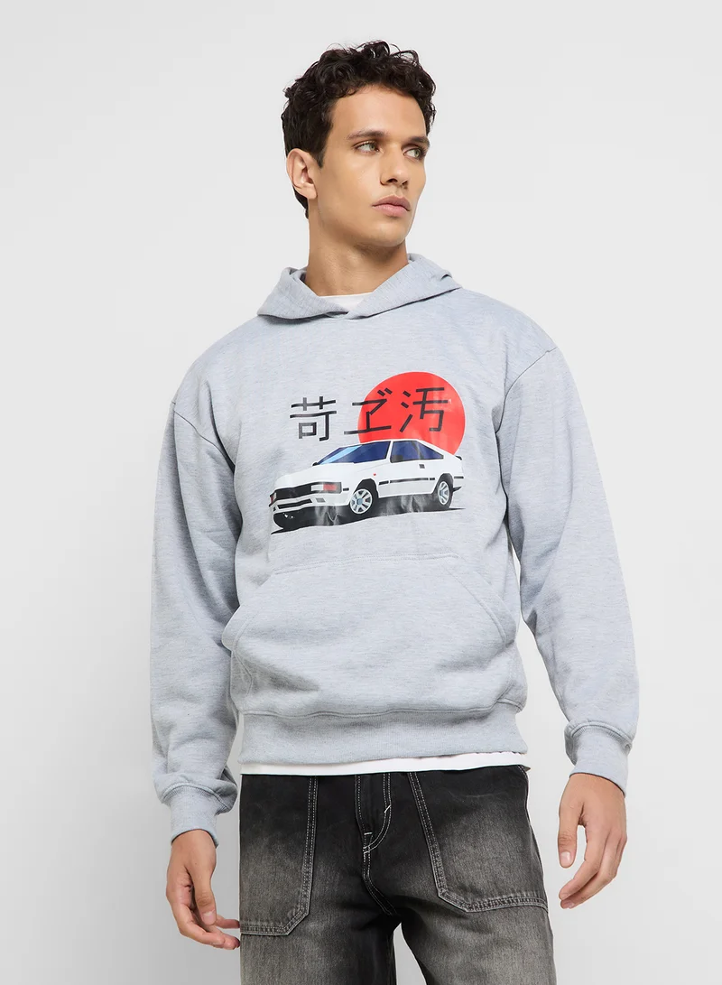 Seventy Five Front Graphic Hoodie