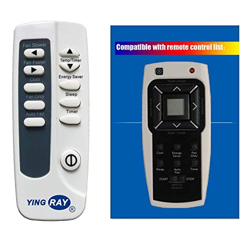 YING RAY Replacement for Kenmore Air Conditioner Remote Control 5304476246 for Model 253.70085 253.70085010 253.70085011 253.70135010 253.70135011 253.70181 253.70181010 253.70181011 253.70181012 - Image 1