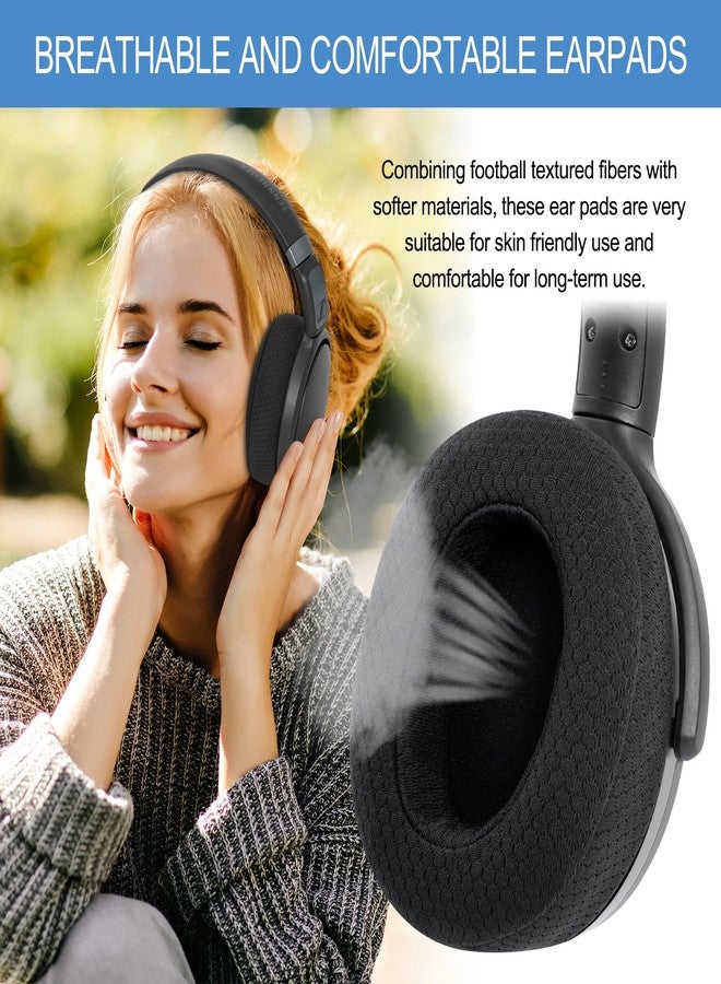 GEVO Replacement Ear Pads Cushion for Sennheiser HD 4.40BT, HD 4.50BT, HD 4.50BTNC, HD 4.50SE, HD 450, HD 450BT, Earpads for Sennheiser with Mesh Fabric,High-Density Softer Memory Foam,Black - Image 4