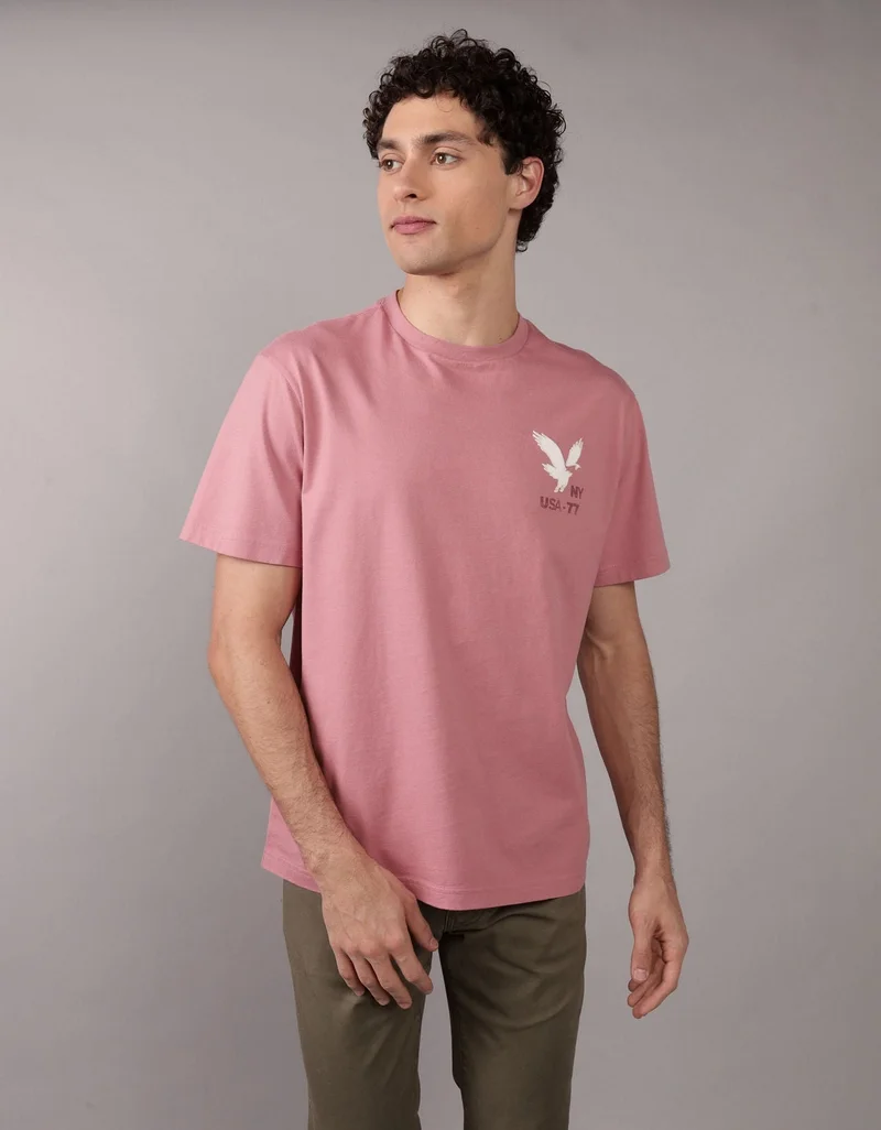 AE Applique Logo Graphic T-Shirt