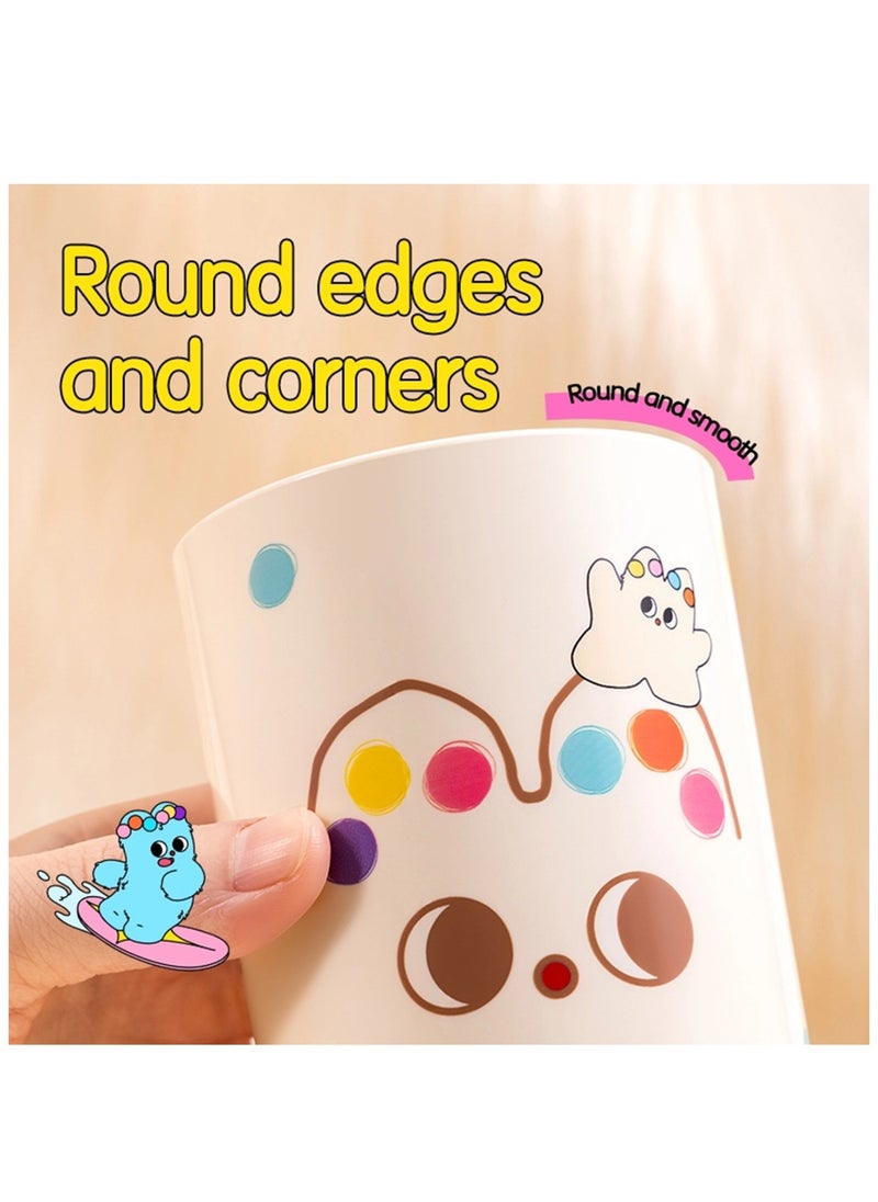 Deli 1-Piece Round Pen Holder 104x79x79mm Size White  - Image 3