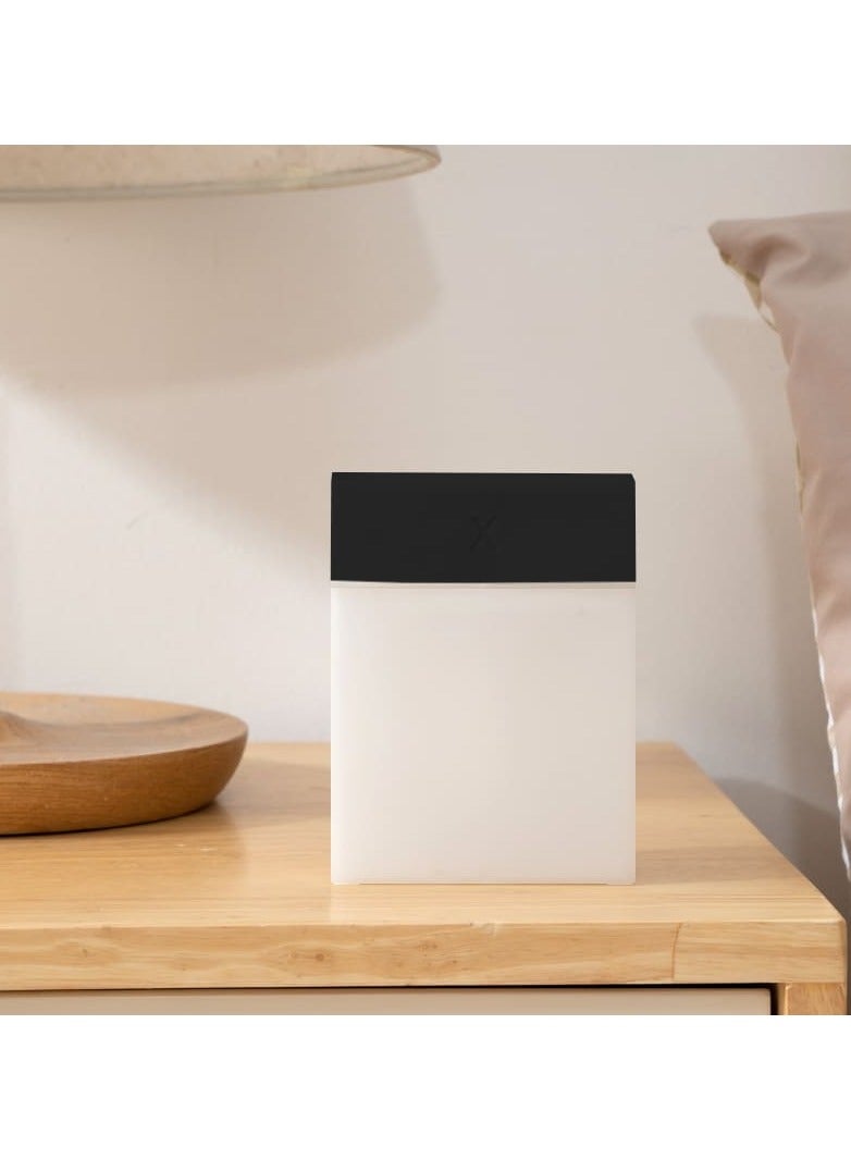 Portable USB Humidifier with Night Light Enhance Indoor Air Quality Prevent Dryness Relief Cold & Congestion Relief Comfort Ideal for Small Offices and Rooms Black - Image 3