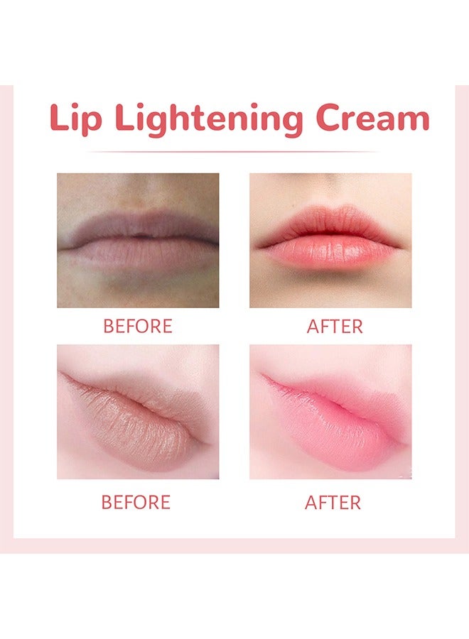 Lip Lightening Cream for Reduce Dullness,Reduce Cracking Reduce Lipwrinkles For Dry Cracked And Dark Lips - Image 5