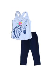 Girls Legging with Matching Cut T-shirt