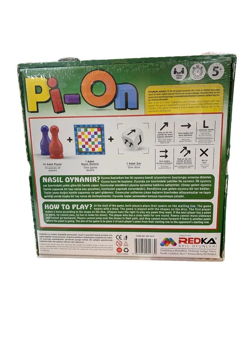 redka Competitive game of moving soldiers with directional dice PI-ON - Image 2