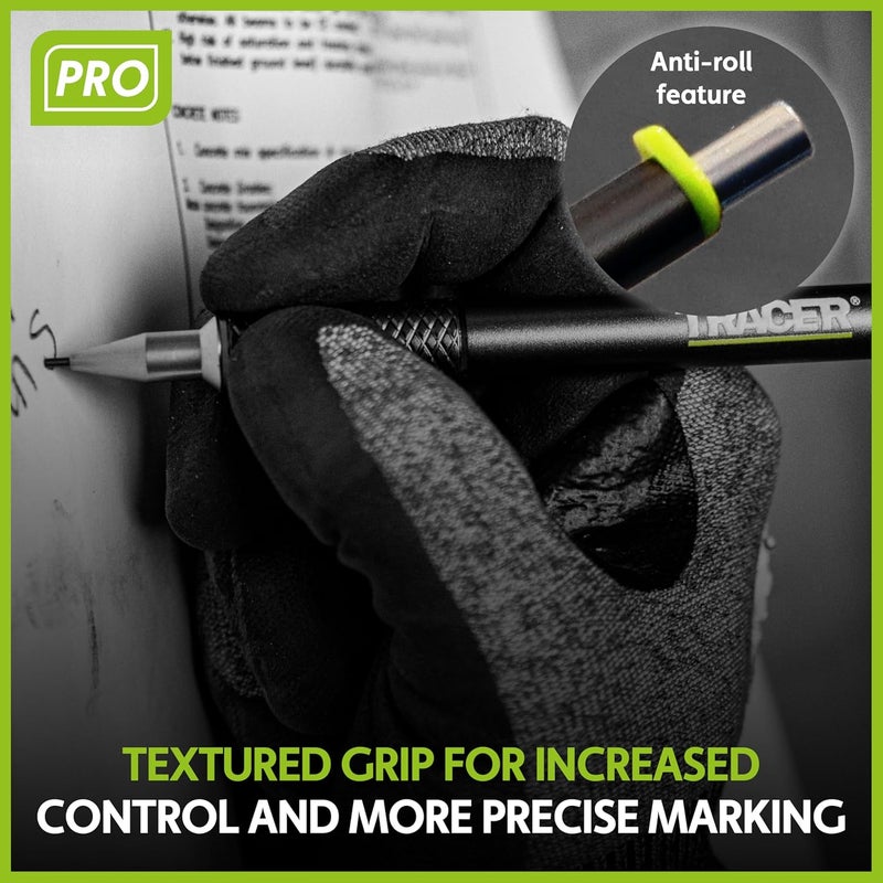 Tracer Pro Series Precision Pencil with 24 x Replacement 1.3mm Leads and Site Holsters. All-in-one Aluminium Precision Marking Kit - Image 5