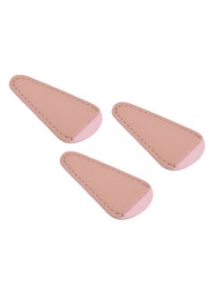 PATIKIL 2.9"X1.5" Pu Leather Scissors Sheath3 Pack Scissors Cover Protector Portable Collect Bags For Eyebrow Trimming Beauty Tool Protectionpink  - Image 1