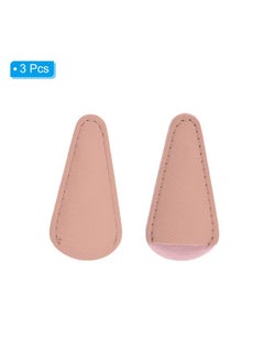 PATIKIL 2.9"X1.5" Pu Leather Scissors Sheath3 Pack Scissors Cover Protector Portable Collect Bags For Eyebrow Trimming Beauty Tool Protectionpink  - Image 3