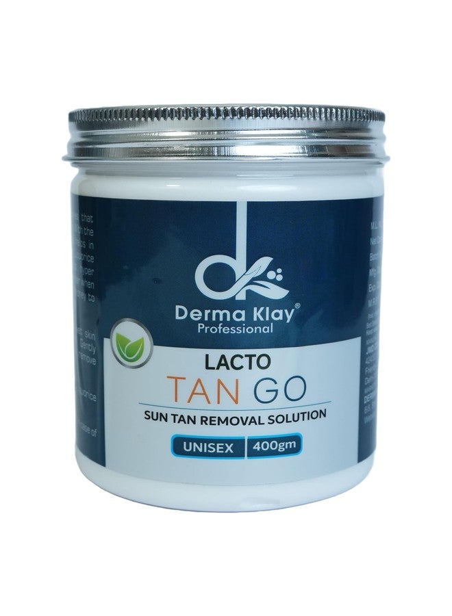 DERMA KLAY Professional Lacto Tan Go Sun Tan Removal Solution Wrinkle Eye & Face Eraser 400gm - Image 1