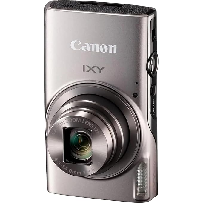 Canon PowerShot IXY 650 / ELPH 360 HS Compact Digital Camera 12x Optical Zoom (Silver) Bundle with 64GB Memory Card + Camera Case + Card Reader + Spider Tripod + More (13pc Bundle) (Renewed) - Image 2
