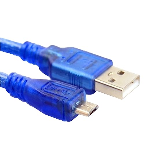 DIYmall 2PCS Micro-USB Cable Fast Charging Cords Data Transfer Cable 30cm for Android-Phone Micro-USB Port ESP32 ESP-32 Project - Image 2
