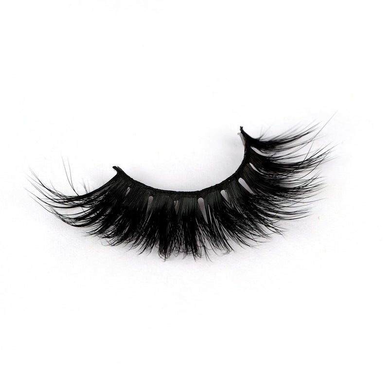 Pooplunch Cat Eye Look Dramatic False Eyelashes Extension Volume Thick 20MM Long Wispy 8D Soft Faux Mink Lash Fake Eyelashes Strips 7 Pairs Pack - Image 5
