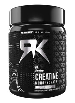 Rawkem Creatine Monohydrate Powder – 100% Pure Micronized – unflavored – Pre-workout and post-workout recovery supplement for strength to increase muscle mass - 60 servings, 300 g