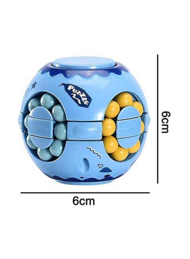 2 In1 Rotating Fidget Spinner Magic Bean Infinity Cube Stress Relief Ball - Image 2