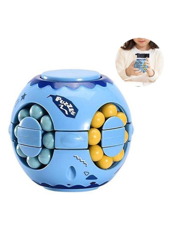 2 In1 Rotating Fidget Spinner Magic Bean Infinity Cube Stress Relief Ball - Image 1