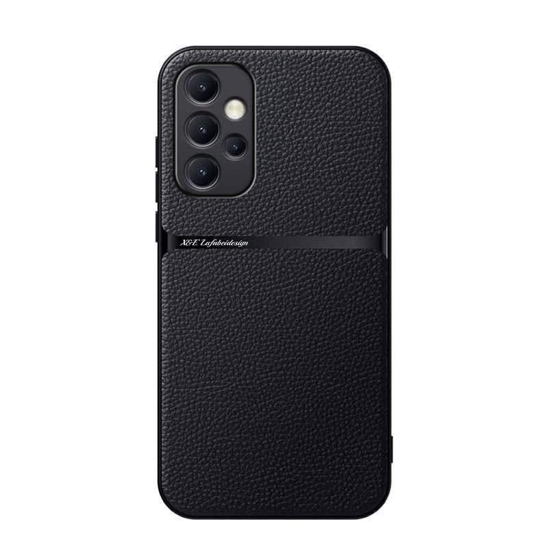 Protective Case | Drop Protection | Autumn Yellow Leather Texture | Shockproof Cover for Samsung Galaxy A34 | Anti-Fingerprint - Image 5