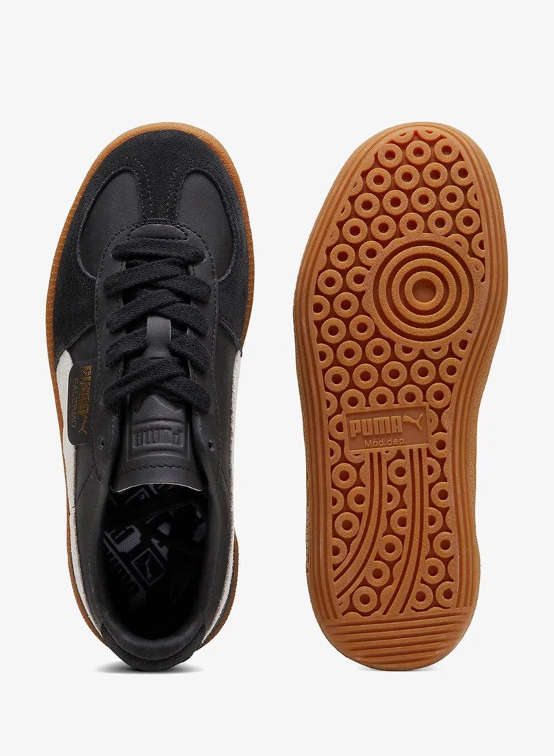 Puma PUMA Black-Feather Gray-Gum Youth Palermo Lth for Men | Best Price UAE