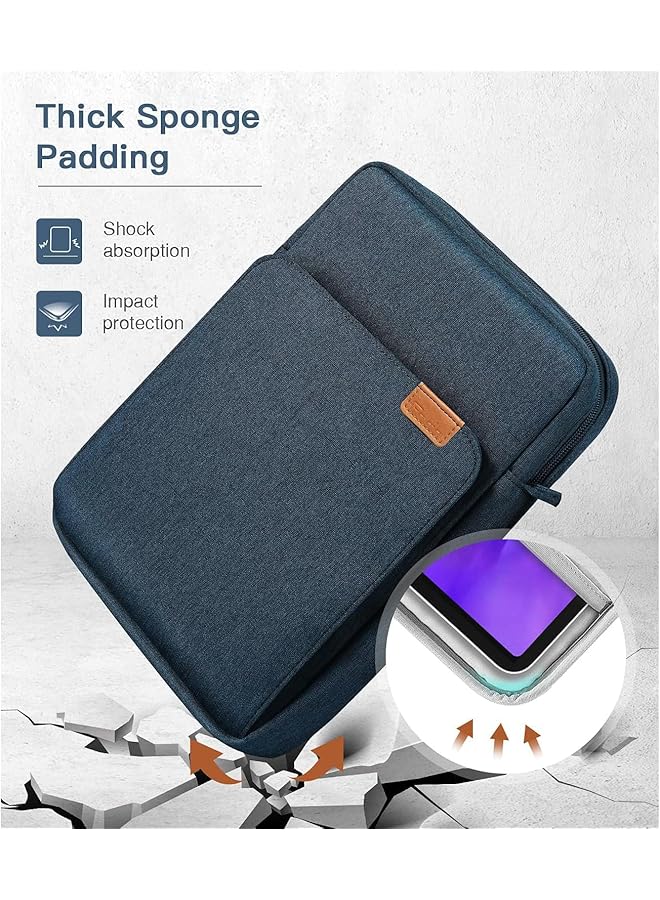 erorex Xspring Tablet Sleeve Bag 9-11 Inch Laptop Sleeve Case Water-Resistant And Durable Handle Carrying Case With Shoulder Strap Shockproof Tablet Sleeve Pouch Tablet Carrying Case  - Image 2