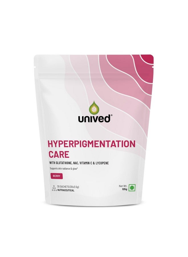 Unived Hyperpigmentation Care | L-Glutathione 500mg Packed With Antioxidant Support for Radiant & Glowing Skin | Helps Reduce Hyperpigmentation, Dark Spots & Age Spots | Berry, 30 Servings - Image 1