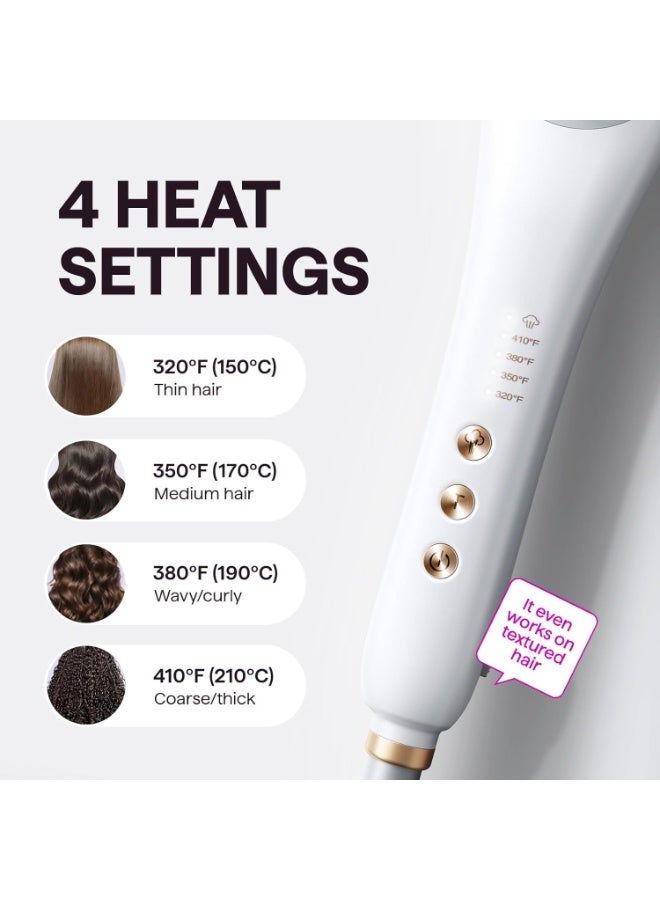 Wavytalk Pro Steam Straightener Brush, Steamline Pro 3 in 1 Straightening Brush, Steam Reduces Damage, Nourishes Hair, and Expedites Straightening - Image 4