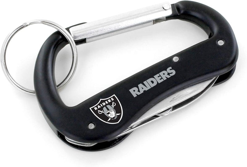 aminco NFL Carabiner Multi Tool Key Chain - Image 1