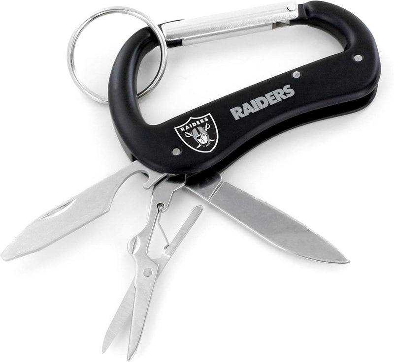 aminco NFL Carabiner Multi Tool Key Chain - Image 2
