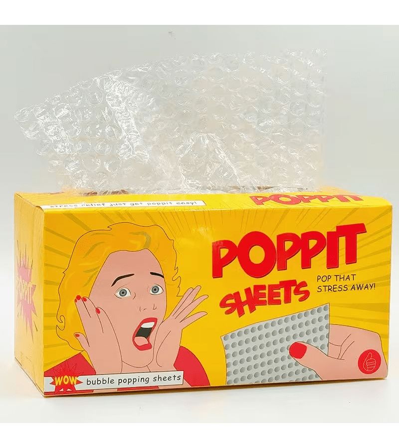 Mini Bubble Pop Fidget Toy Paper Office Party Stress Relief Gift 1 Pack - Image 2