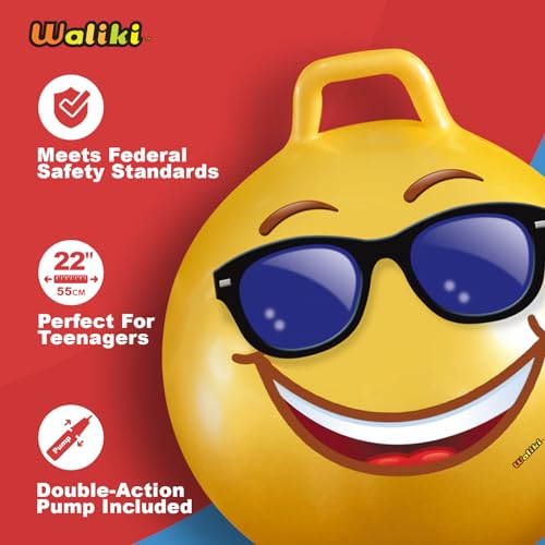 WALIKI Hopper Ball for Teens Ages 10-15 | Hippity Hop | Jumping Hopping Ball | Relay Races | 22” - Image 3