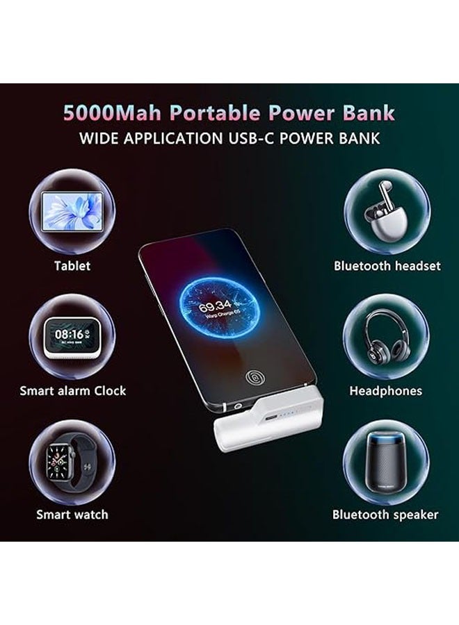 general Oculus Quest 2 Battery Pack, 5000mAh Headband Battery Pack Compatible with Oculus/Meta Quest 2 Lightweight Portable VR Extender Power Accessory, it provides an additional 2-4 hours of gameplay - Image 5