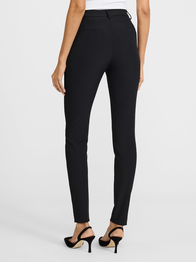 EXPRESS Womenâ€™s Editor Pants â€“ High Rise Stretch Skinny Dress Style with Comfortable, Flattering Fit for Work or Casual Wear Black - Image 2