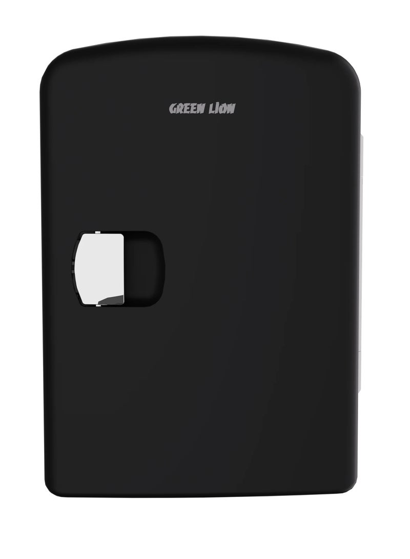 GREEN LION Mini Fridge 4L Compact Capacity / Cool & Warm Function / AC & DC Power Support / Portable Quiet Design / Skincare & Beverage Storage - Black - Image 1