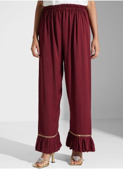 hayas closet Ruffle Detail Shirt & Pant Set  - Image 4