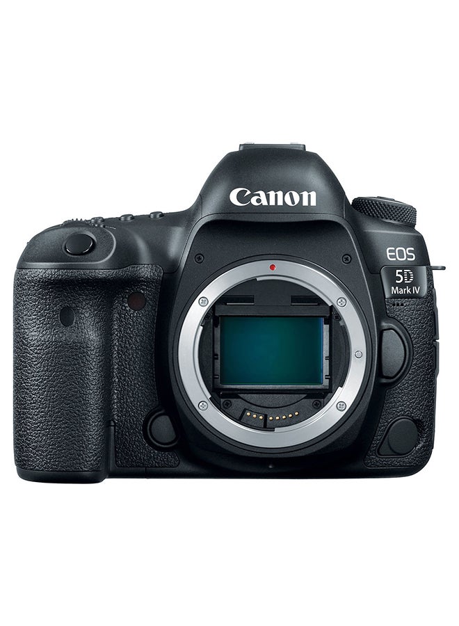 كانون كاميرا رقمية بعدسة أحادية عاكسة EOS 5D مارك الإصدار الرابع بدقة 30.4 ميجابكسل مزودة بشاشة لمس LCD، ومزودة بخاصية الواي فاي وتقنية تحديد المواقع الجغرافية - Image 1