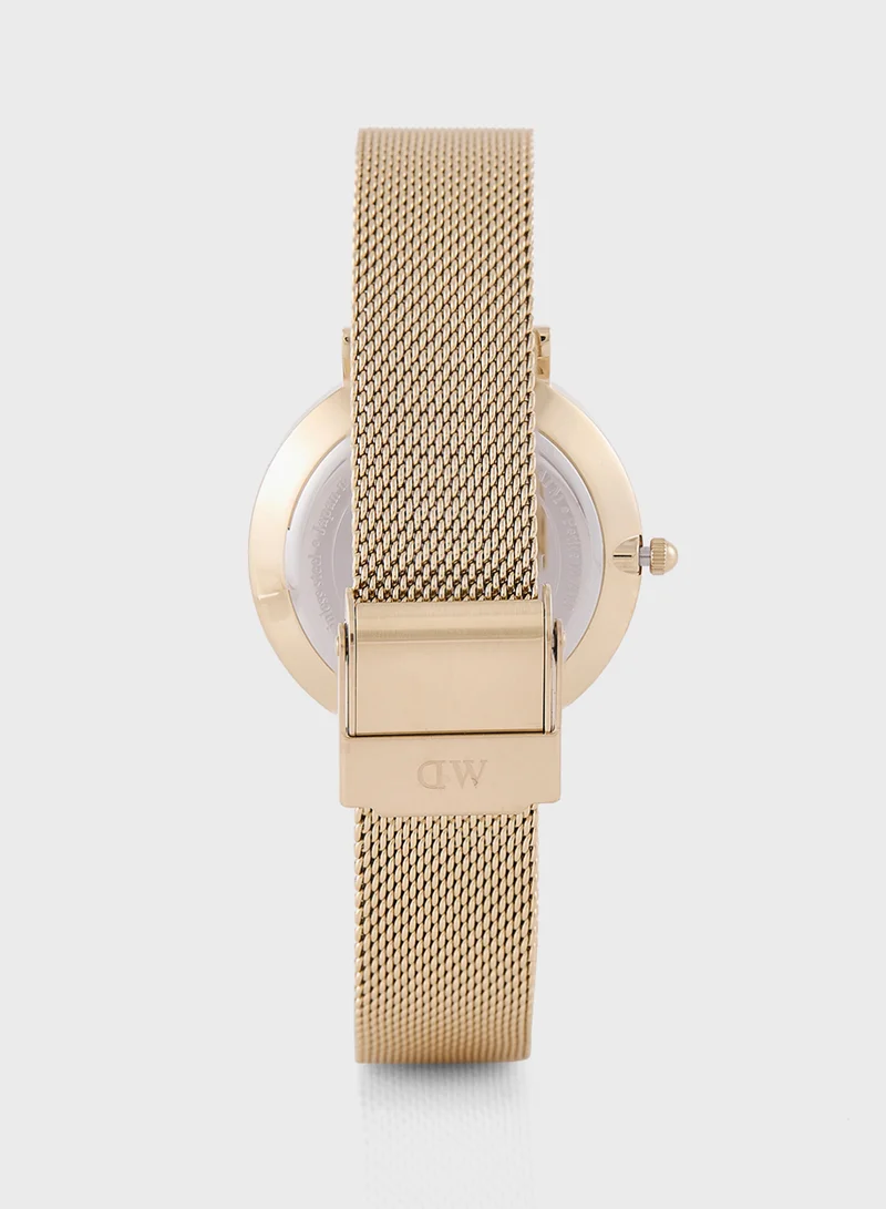 DANIEL WELLINGTON Petite 32mm Yellow Gold Watch