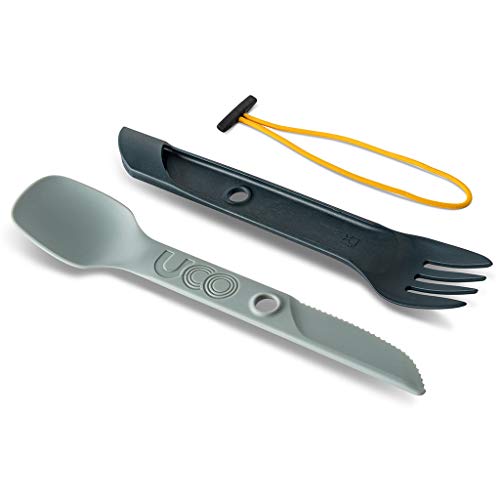 UCO UCO 2Piece Switch Spork Camping SpoonForkKnife Utensil