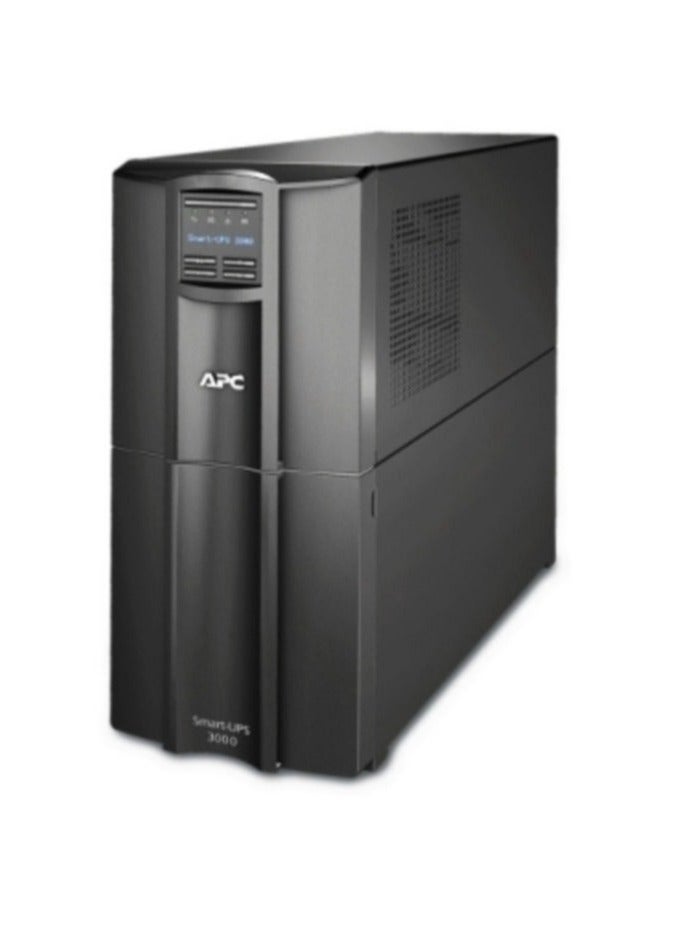 APC Smart-UPS, Line Interactive, 3kVA, Tower, 230V, 8x IEC C13+2x IEC C19 outlets, SmartConnect Port+SmartSlot, AVR, LCD - Image 1