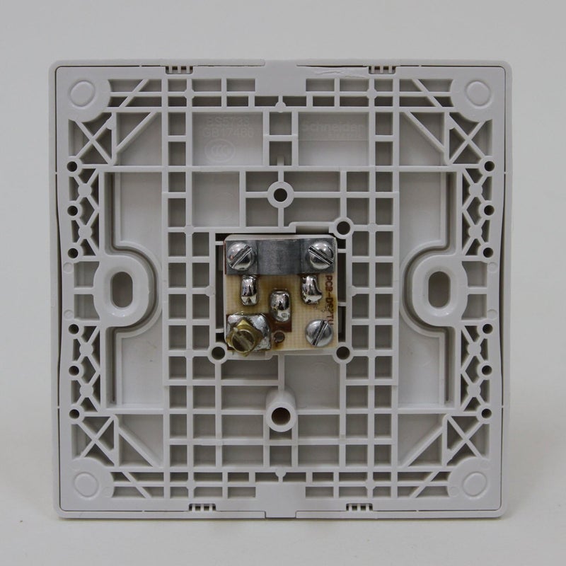 Schneider Electric Pieno 1 Gang TV/FM/SAT Socket - White - Image 3