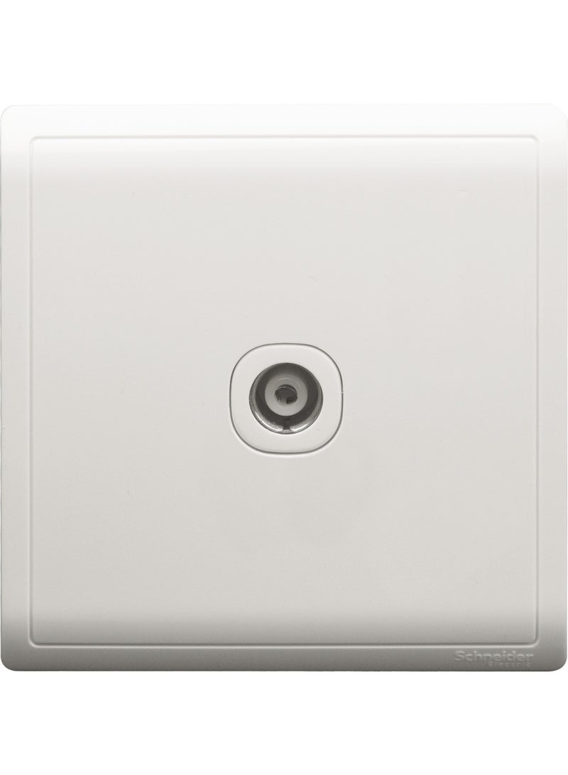 Schneider Electric Pieno 1 gang TV socket master 75Ohm 5-860 MHz E8231TV