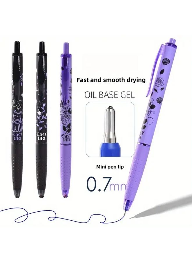 12 Pack Of 0.7mm Blue Ballpoint Pens Smooth Writing - Image 4