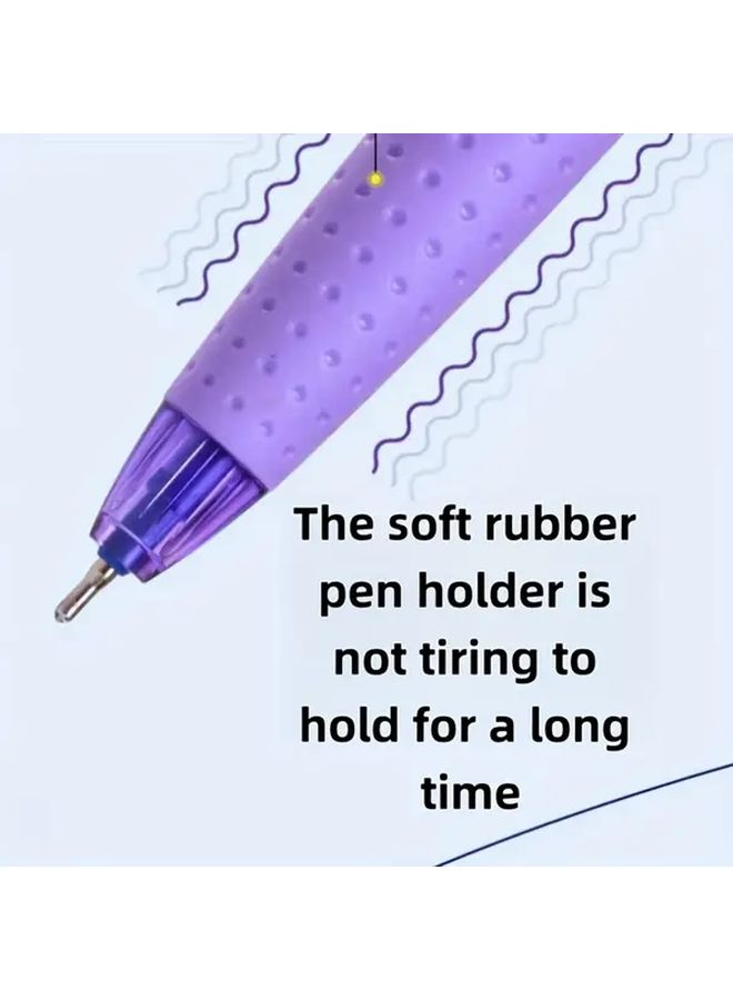 12 Pack Of 0.7mm Blue Ballpoint Pens Smooth Writing - Image 5
